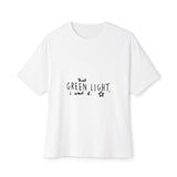 Cosmic Bloom Unisex Oversized Boxy Tee - snazzymerch