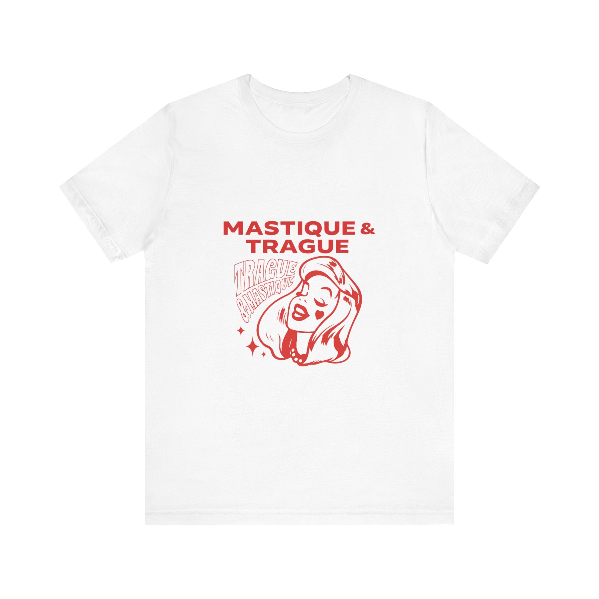 Fierce Femme in Red Unisex jersey short sleeve tee Printify