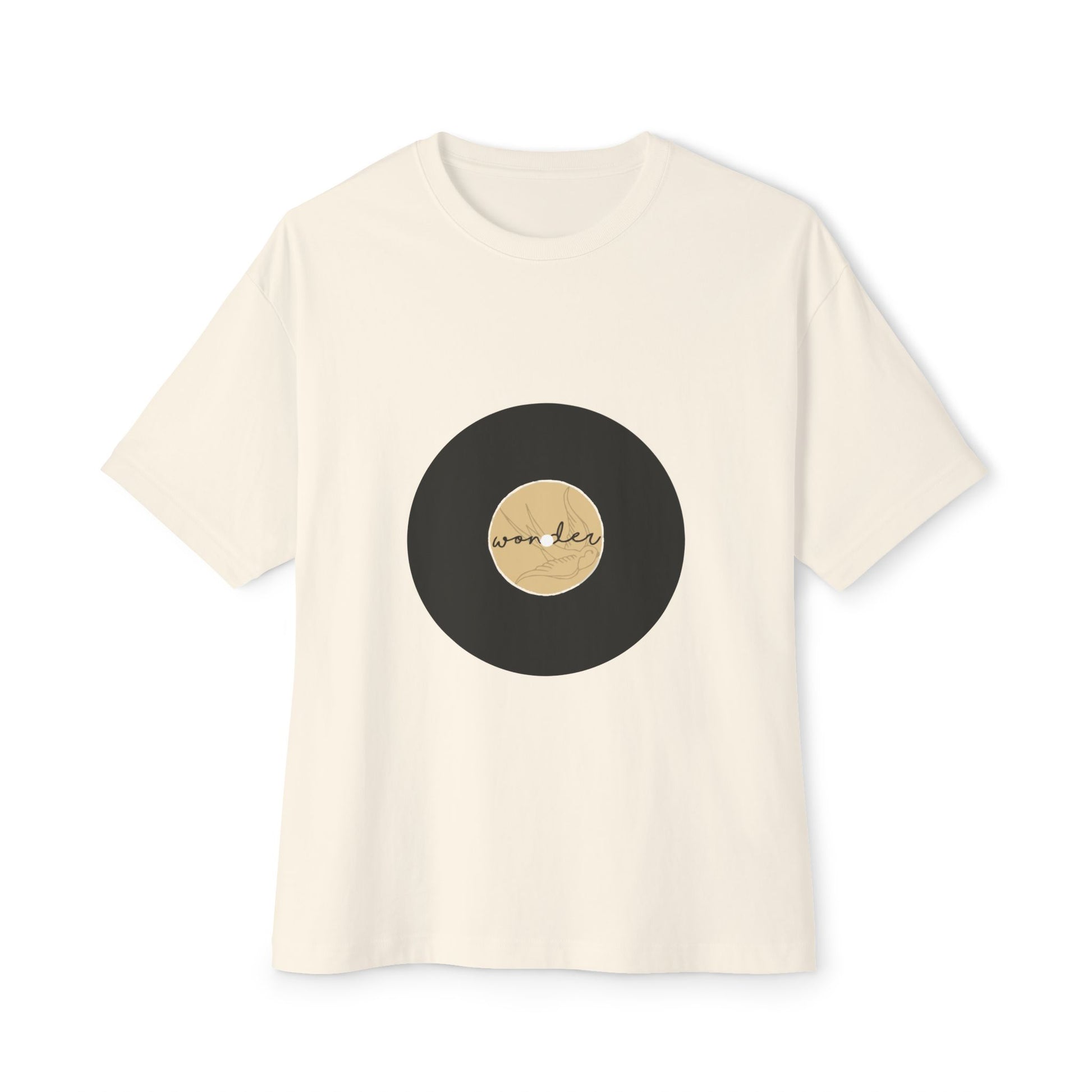 Wonder Spin Unisex Oversized Boxy Tee Printify