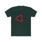 Minimal Heart Symbol Unisex Cotton Tee - snazzymerch