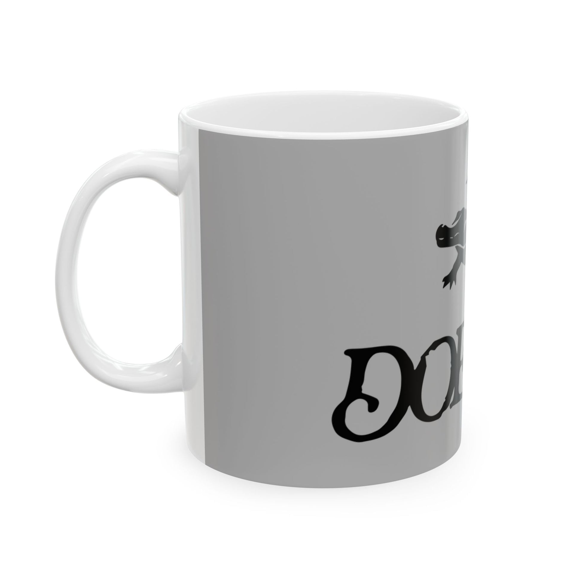 Red Typography Ceramic Mug, (11oz, 15oz) - snazzymerch