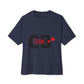 Heart Team Unisex oversized Boxy Tee - snazzymerch