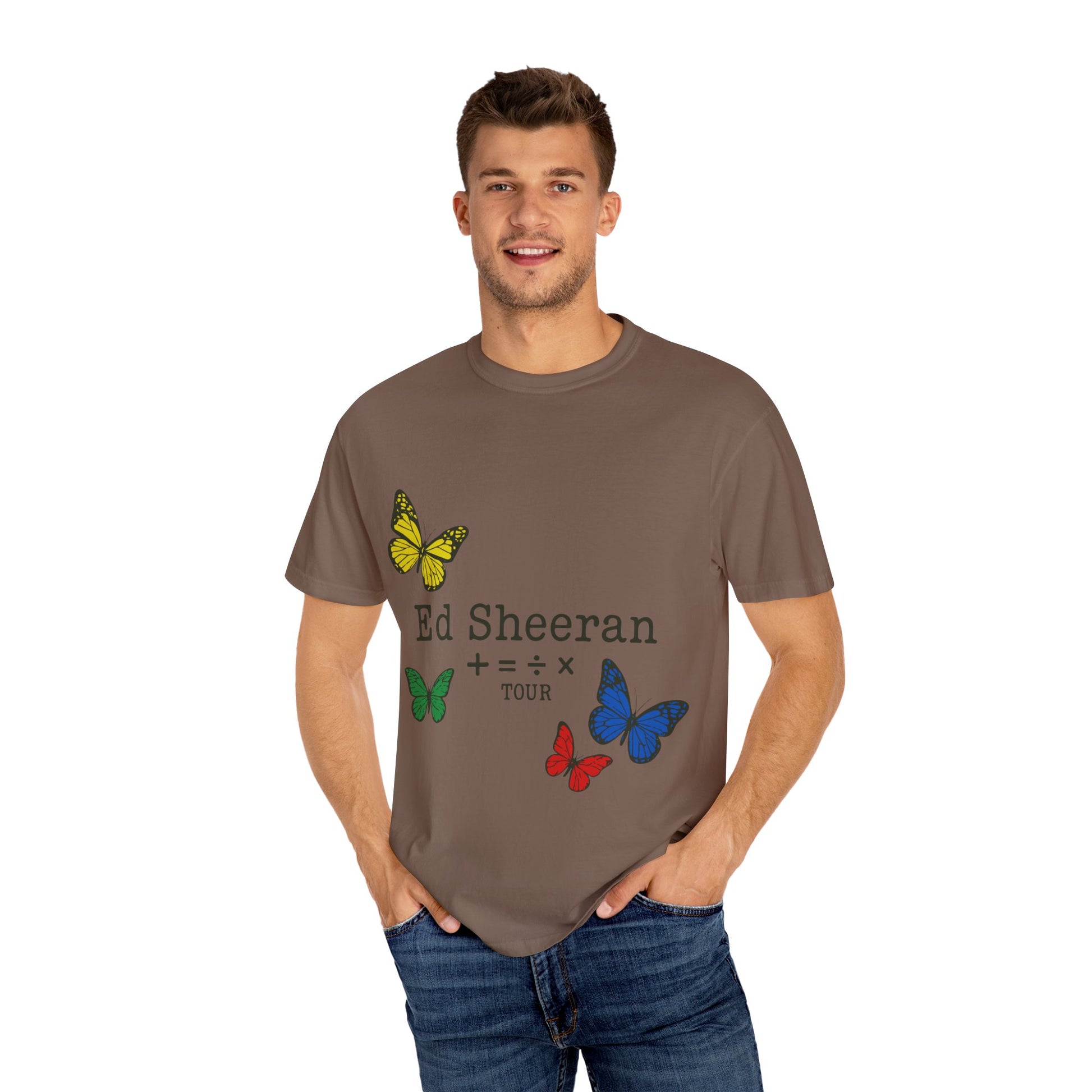 Ed Sheeran Butterfly Dyed T-Shirt | Vintage Fit