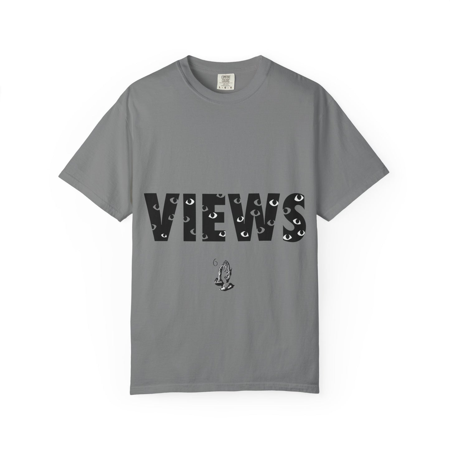 All Eyes on Views Dyed Tshirt Printify