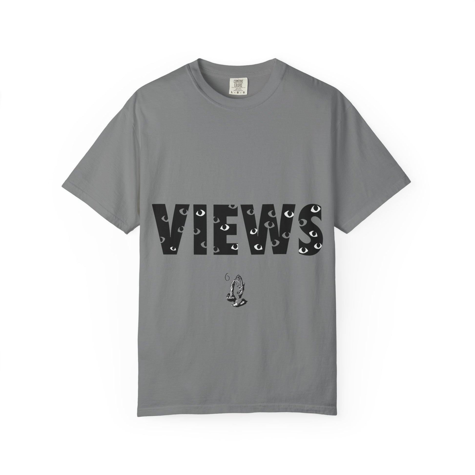 All Eyes on Views Dyed Tshirt Printify
