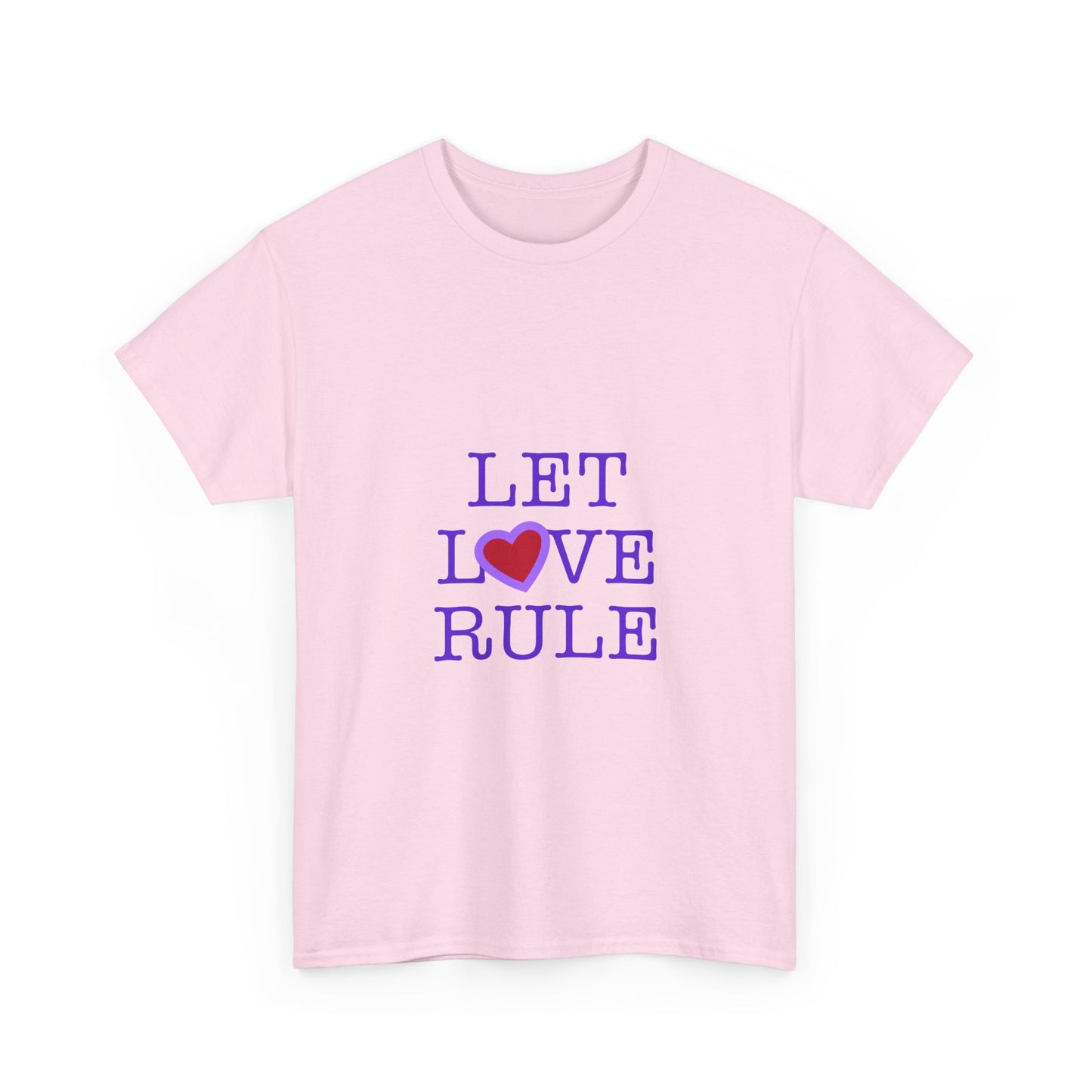 Let Love Rule (Remix) Unisex Heavy cotton tee Printify