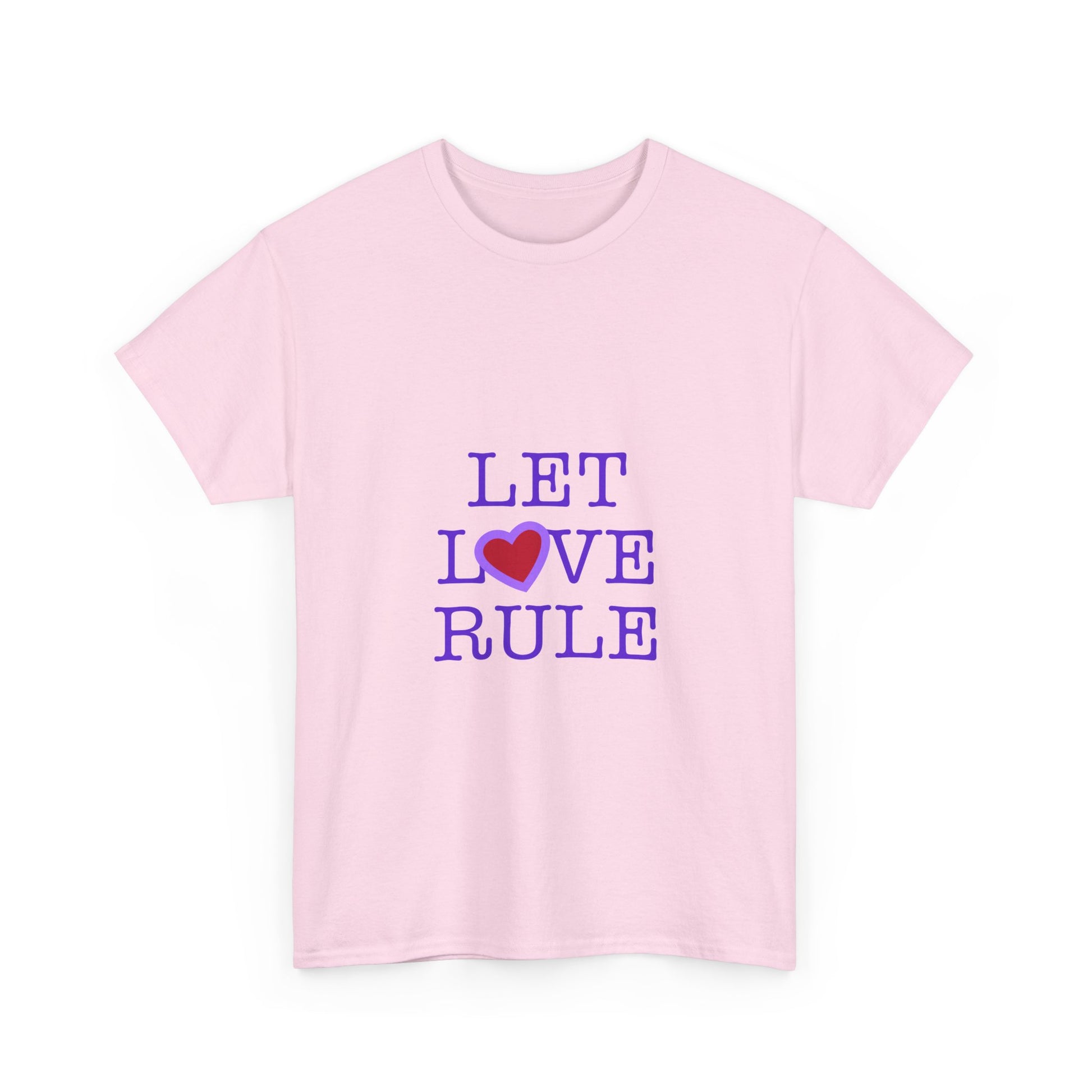 Let Love Rule (Remix) Unisex Heavy cotton tee Printify