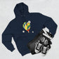 Dream Balloon GraphicThree-Panel Fleece Hoodie - snazzymerch