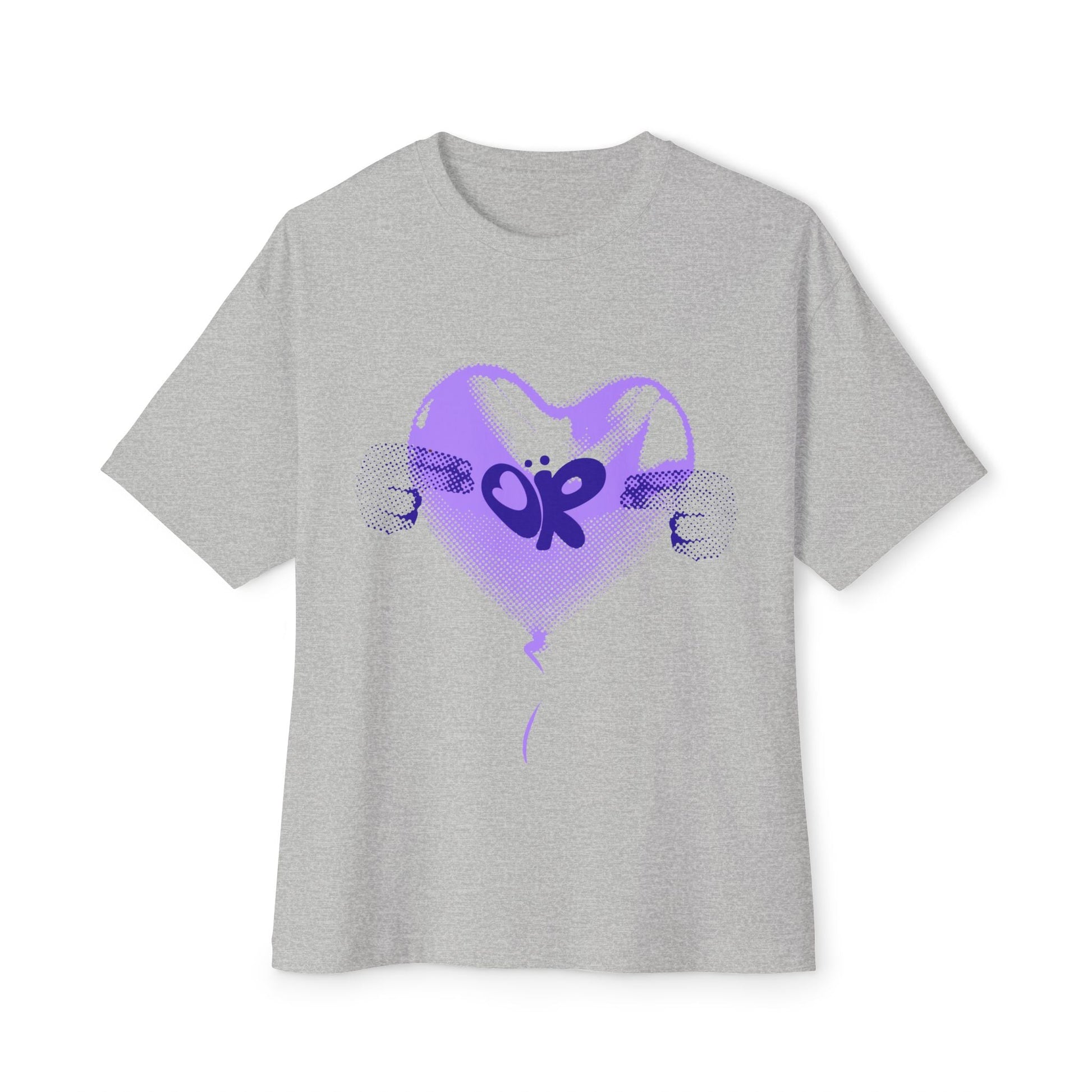 Heart Balloon OR Pop Art-Oversized Tee Printify