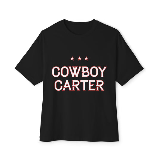 Western Cowboy Unisex Oversized Boxy Tee - snazzymerch