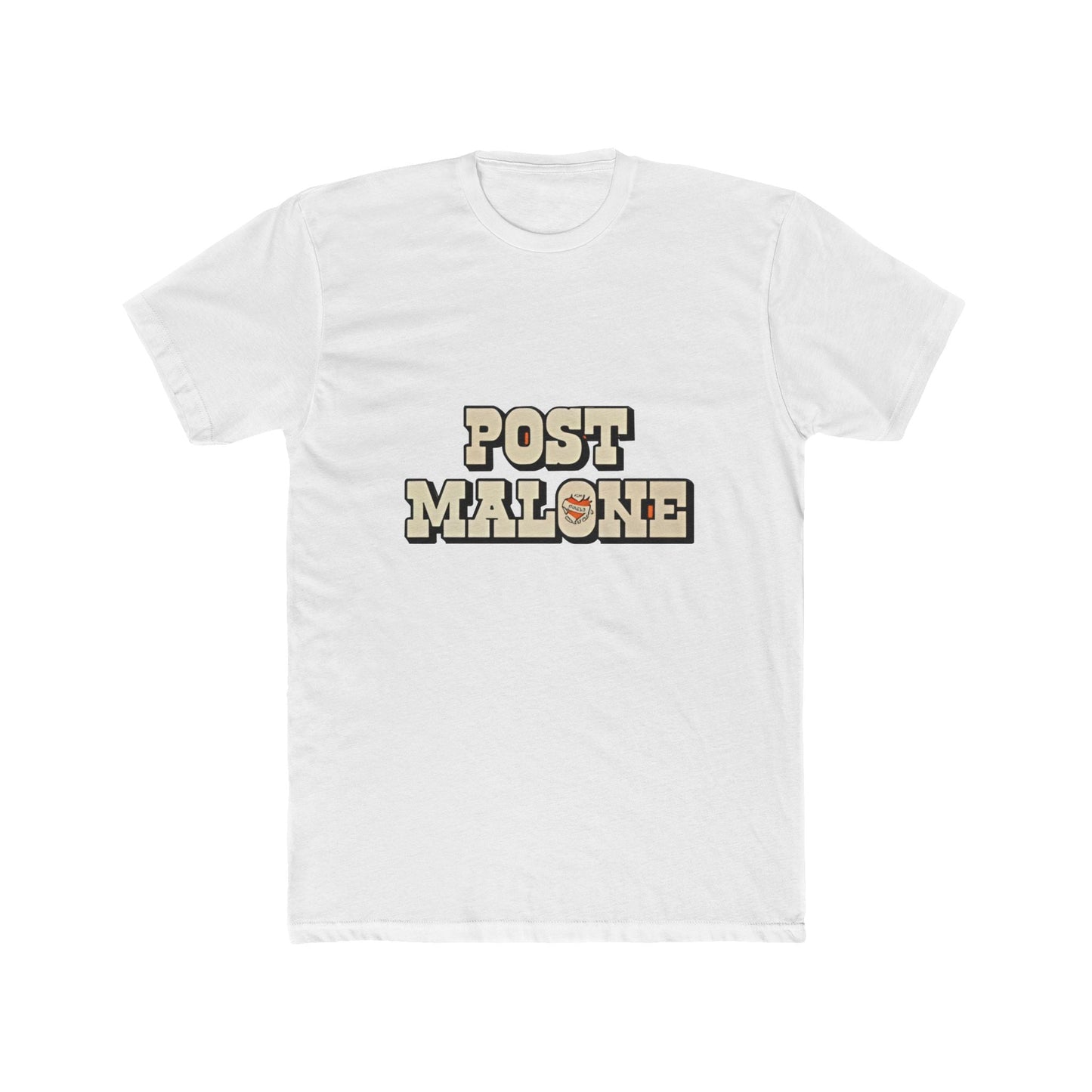 Unisex Cotton Tee – Post Malone Bold Design Printify