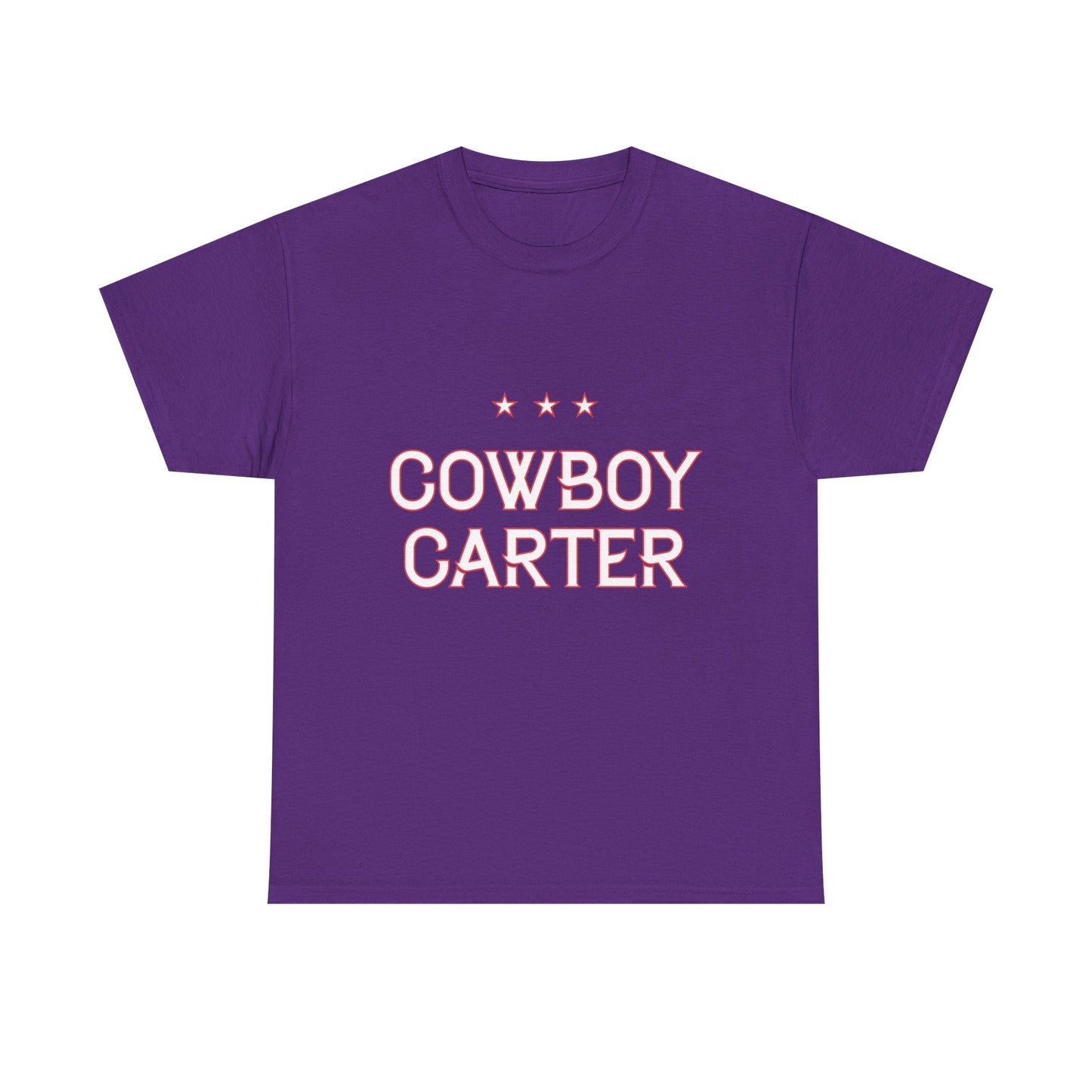 Western Cowboy Unisex Heavy Cotton Tee - snazzymerch