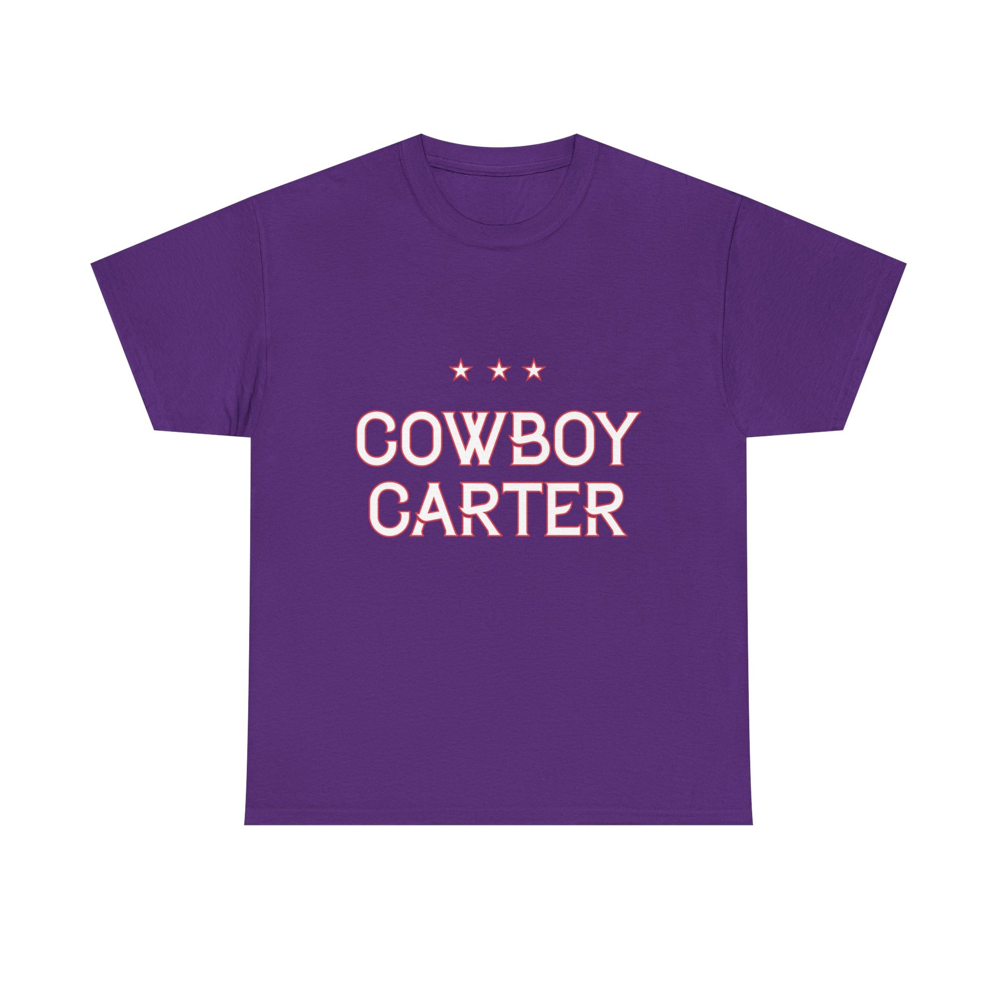 Western Cowboy Unisex Heavy Cotton Tee - snazzymerch