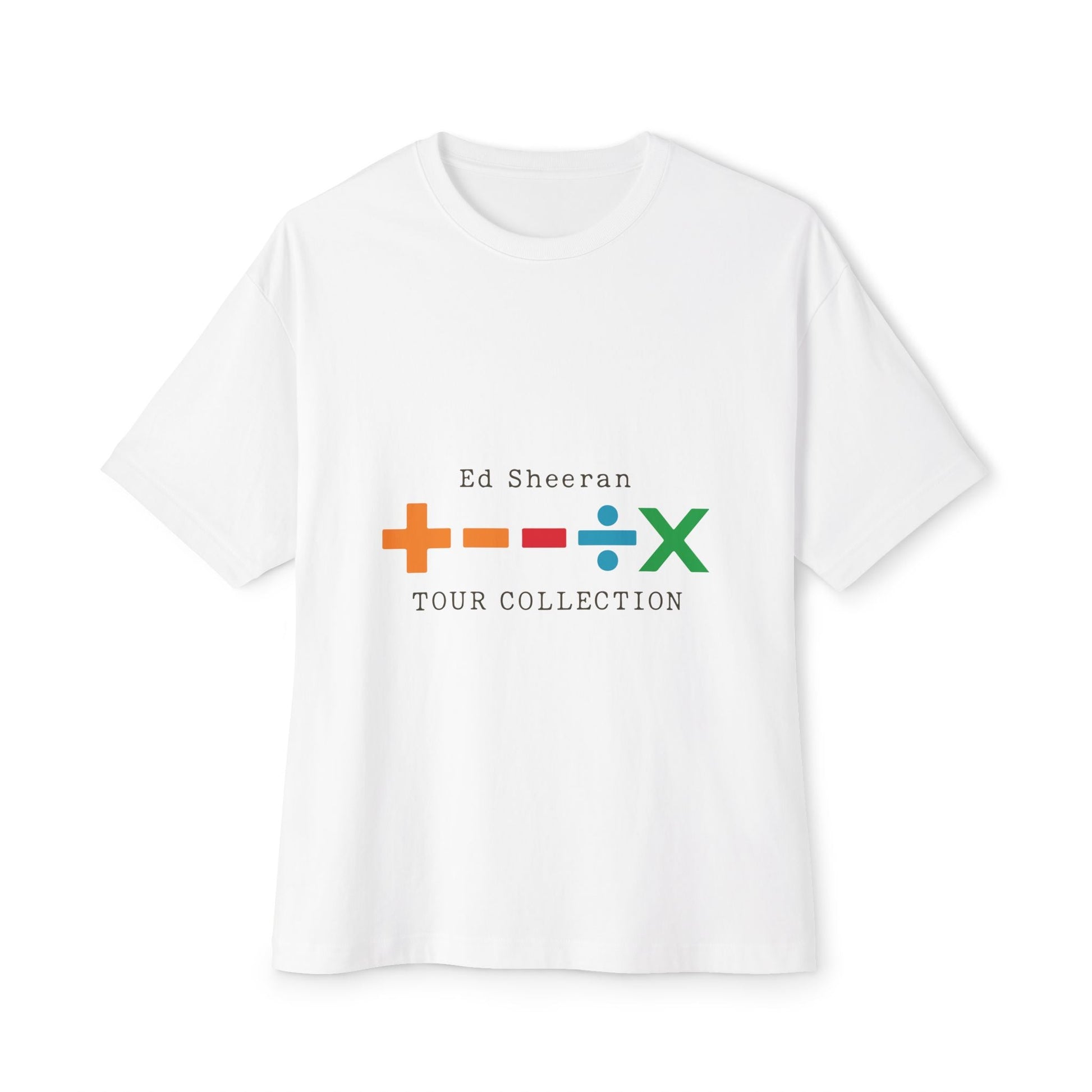 Unisex Oversized Boxy Tee – Ed Sheeran Edition Printify