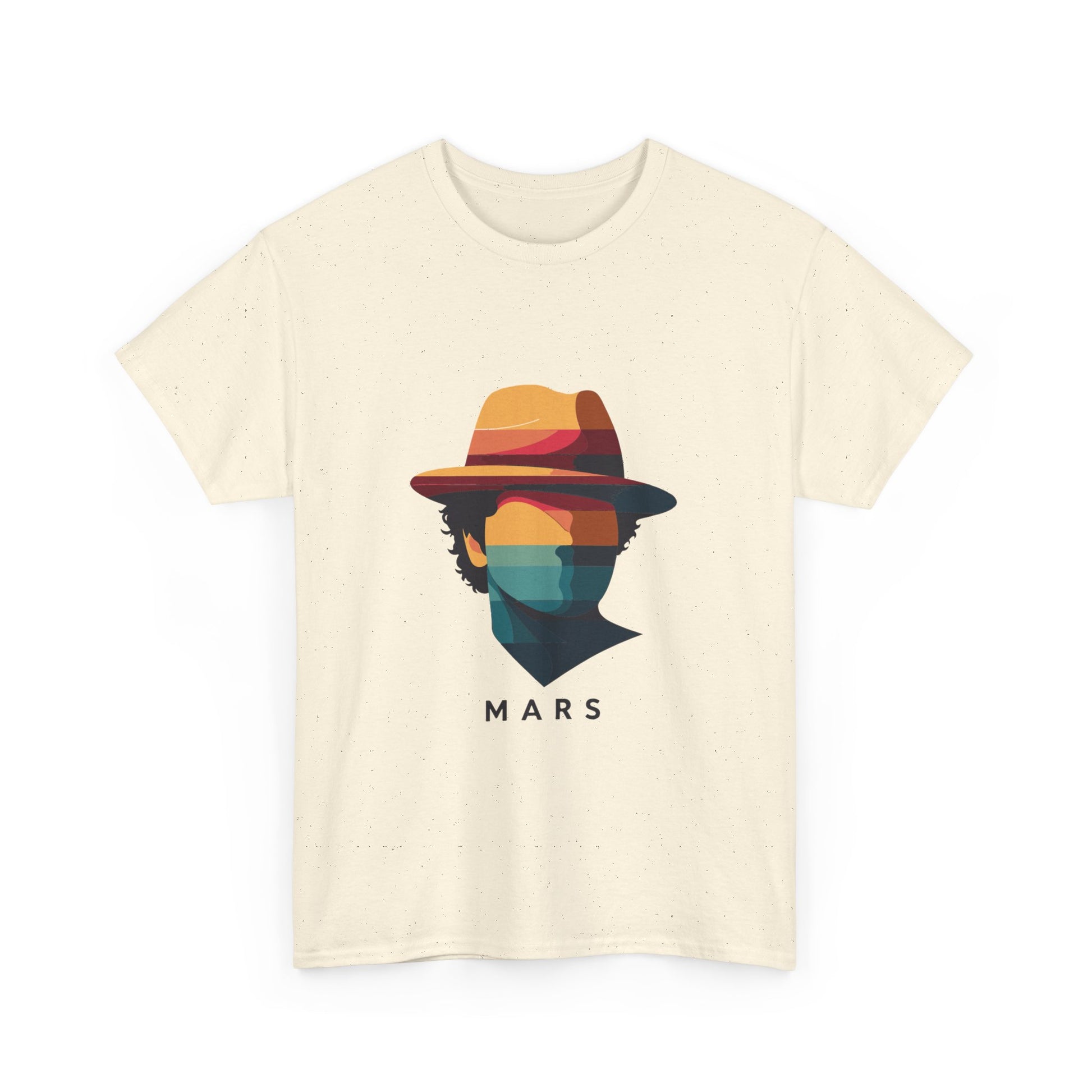 Funk Shadow Portrait Unisex Heavy cotton Tee Printify