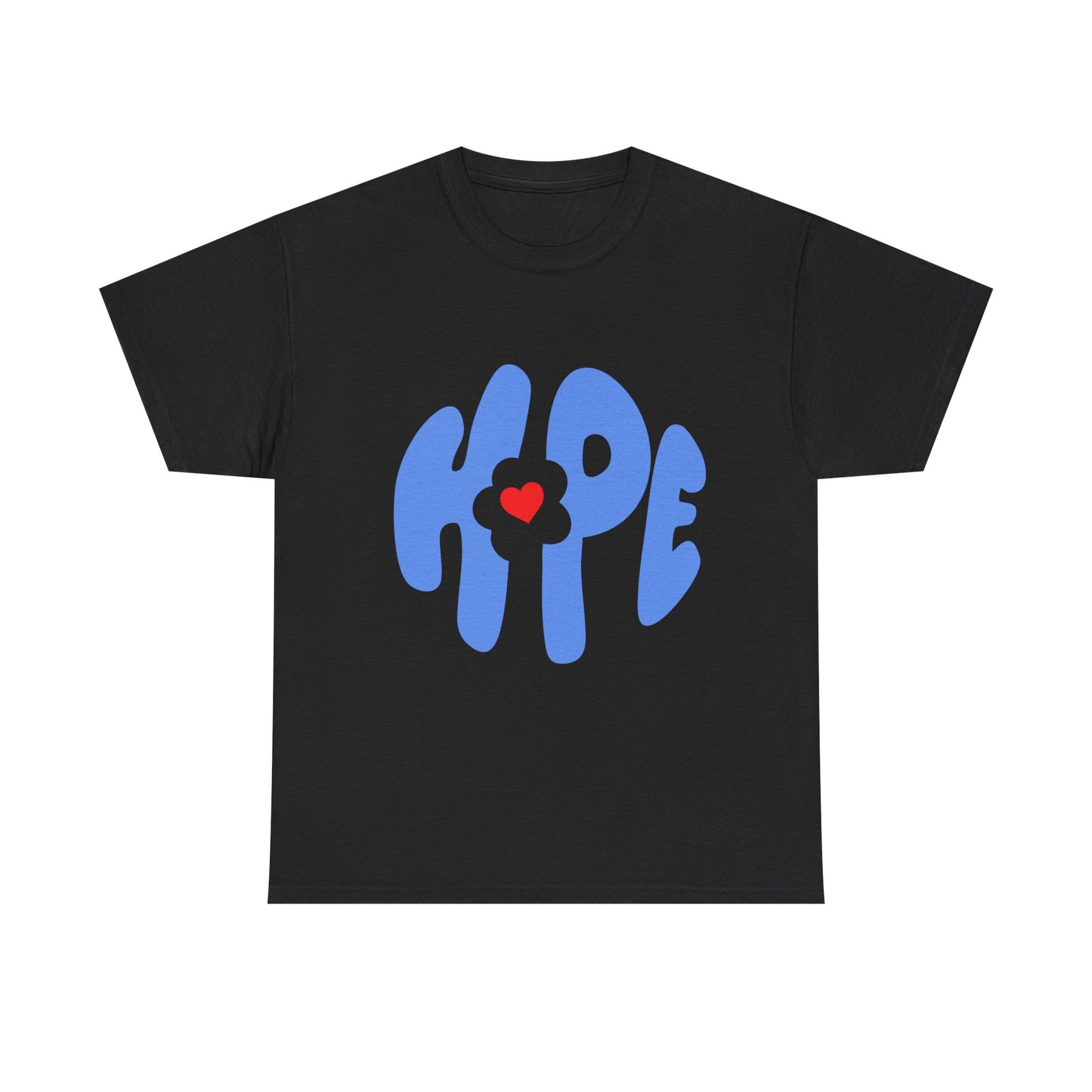 Heart of Hope Retro Unisex Heavy Cotton Tee - snazzymerch