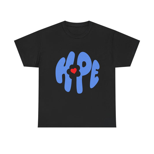 Heart of Hope Retro Unisex Heavy Cotton Tee - snazzymerch
