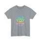 Vibrant Eye and Text Unisex Cotton Tee Printify