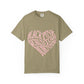 Born Pink Heart Typography – Dyed T-shirt Printify