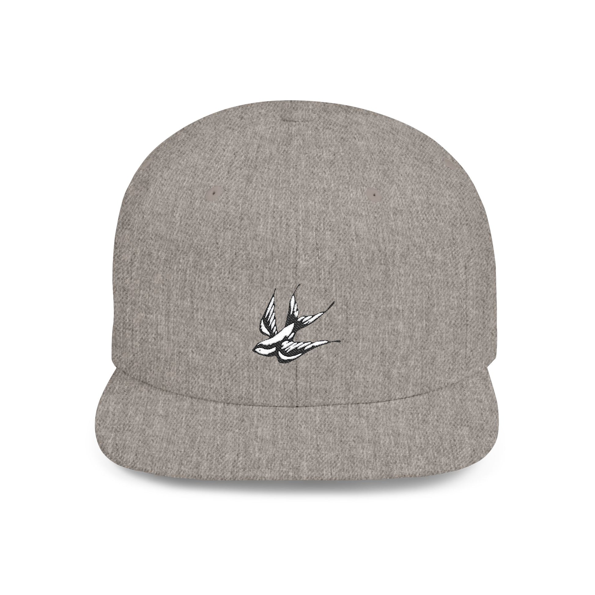 Flight Marked Flat Bill Snapback Cap Printify