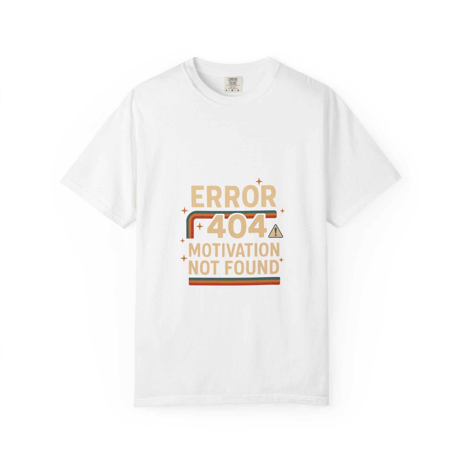 Unisex Garment-Dyed T-shirt – Snazzy Error 404 Edition Printify