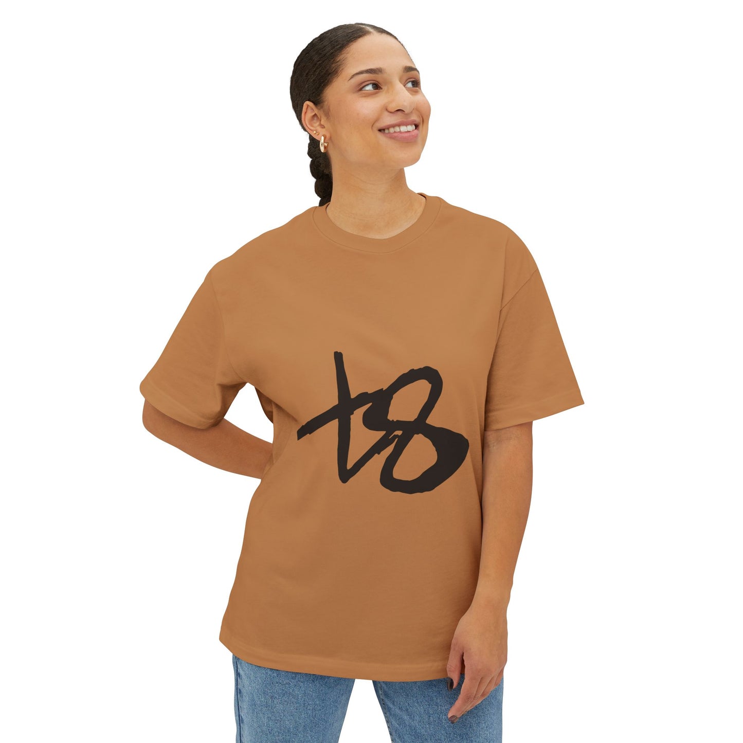 Modern Quote Unisex Oversized Boxy Tee - snazzymerch