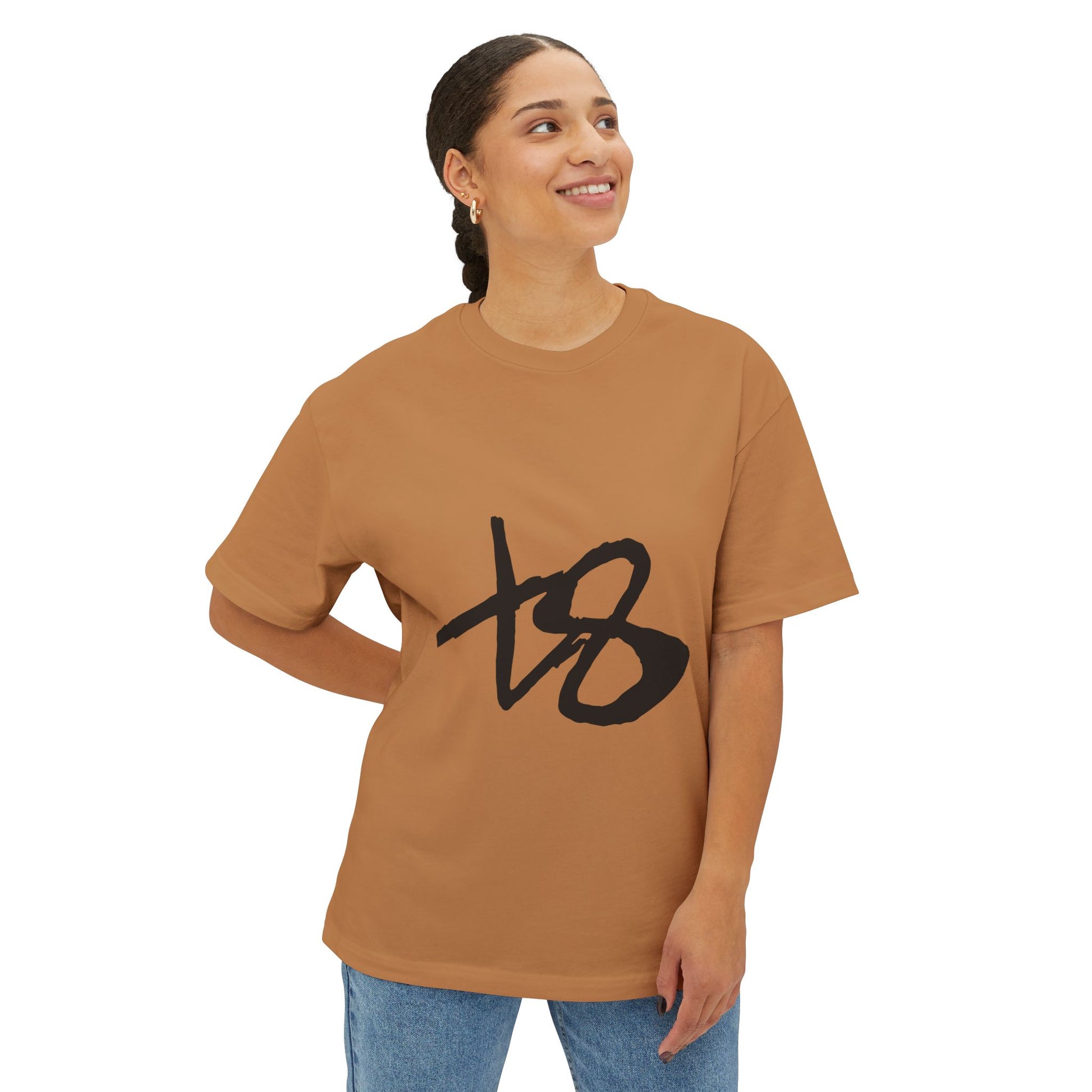 Modern Quote Unisex Oversized Boxy Tee - snazzymerch