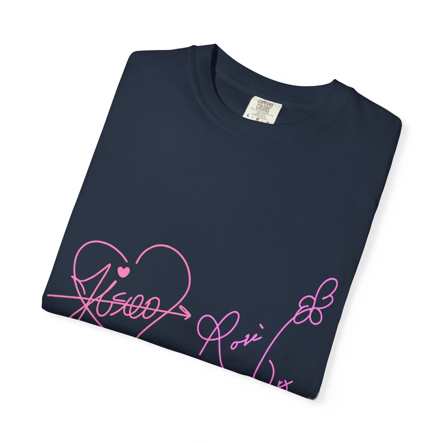 Signature Autograph – Dyed T-shirt Printify