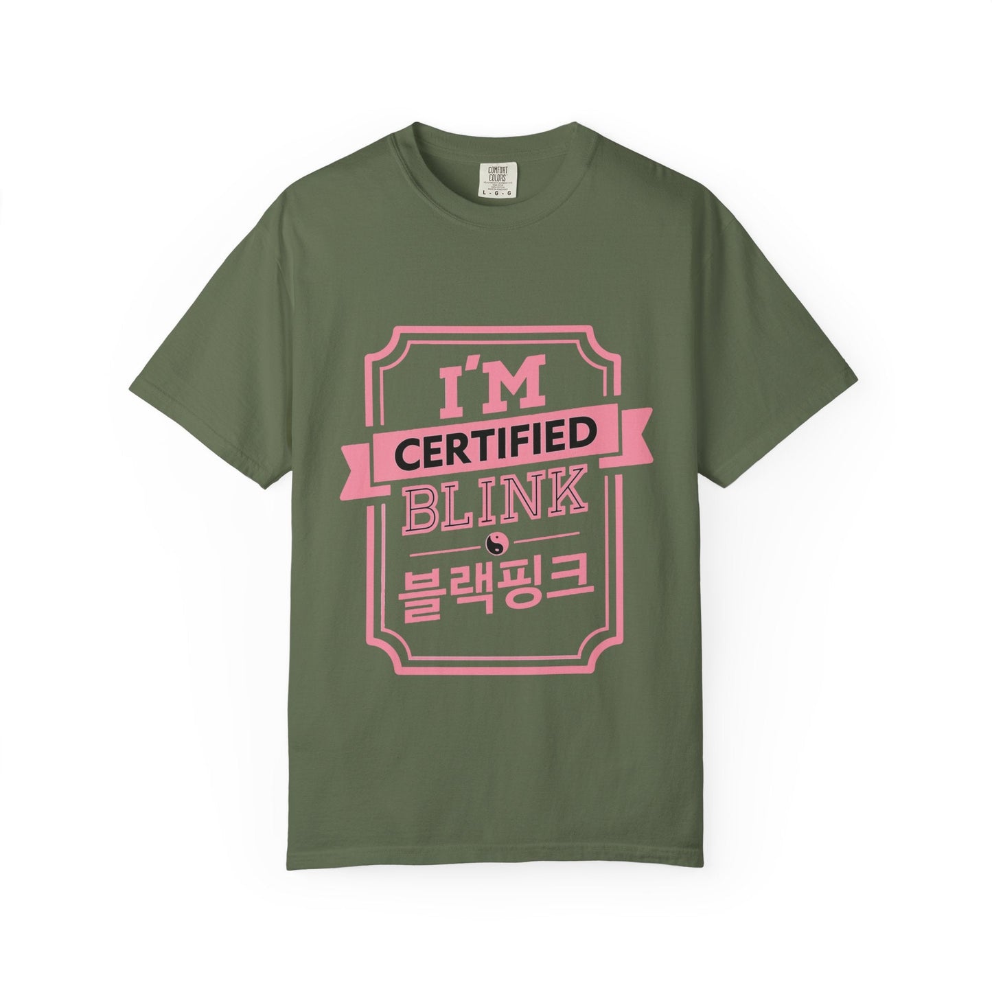 Certified BLINK Badge – Dyed T-shirt Printify