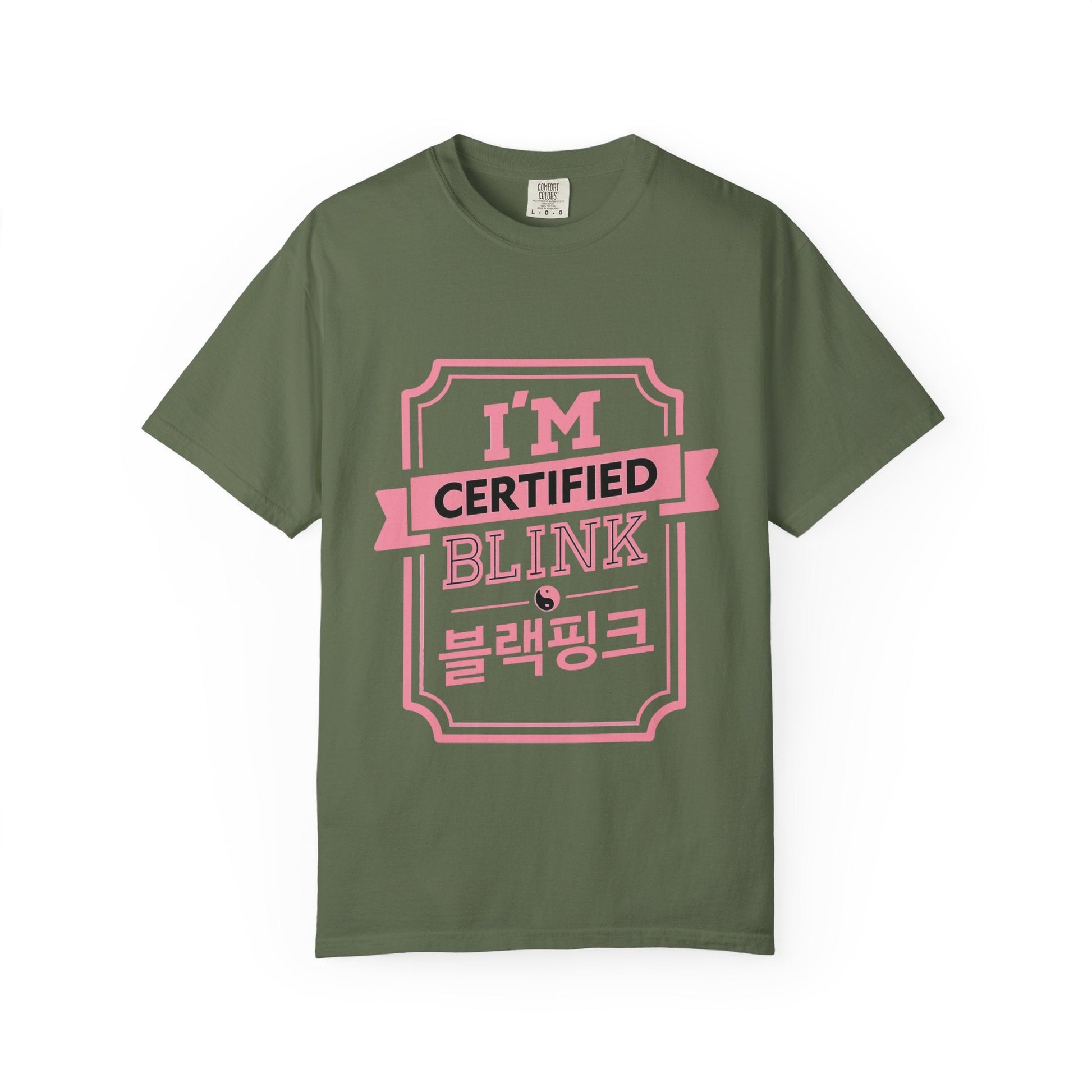 Certified BLINK Badge – Dyed T-shirt Printify