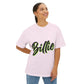 Billie Eilish Inspired Oversized T-Shirt – Electric Script Vibes Edition Printify