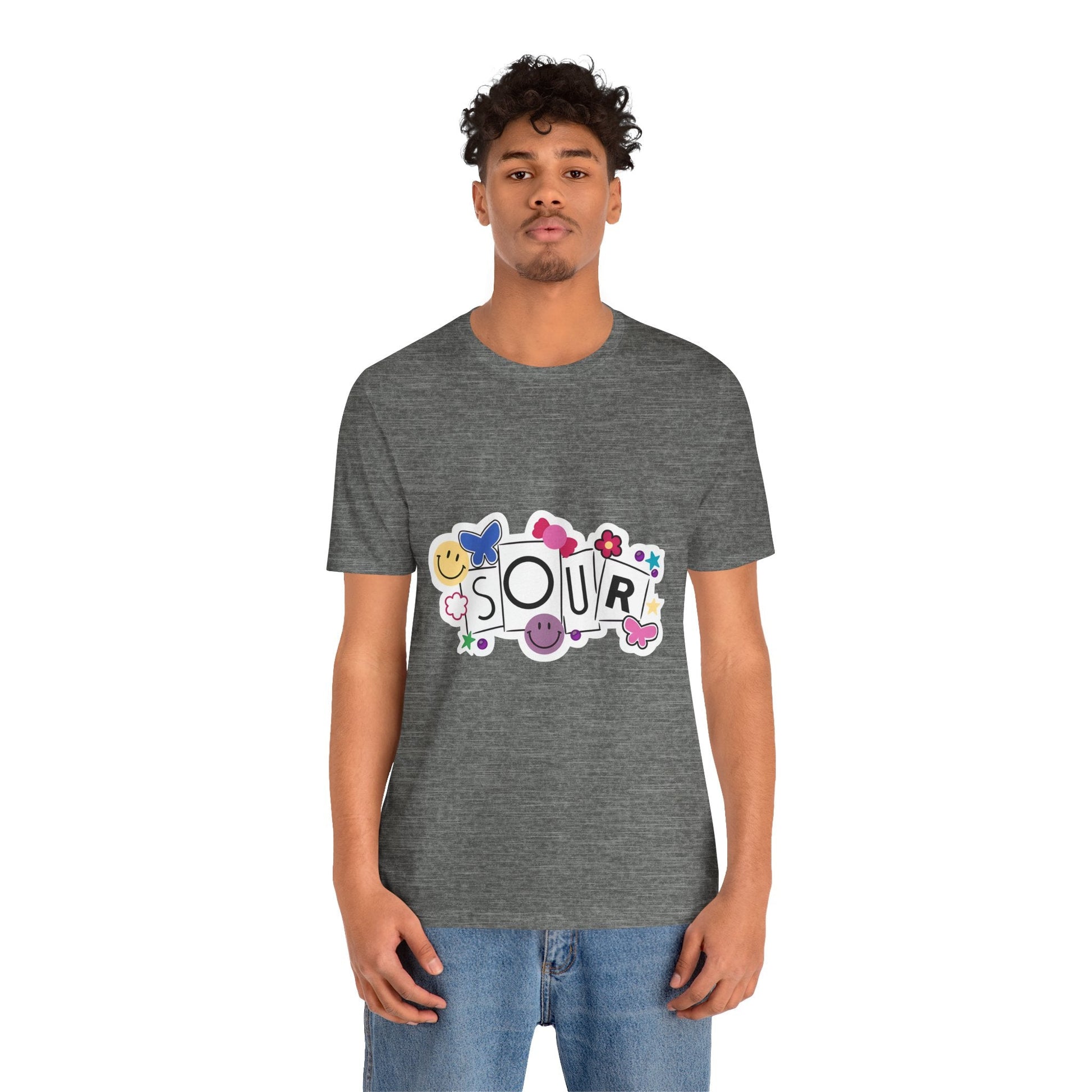Olivia Rodrigo Unisex Jersey Short Sleeve Tee - Sour Printify