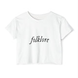 Cherry Lip Merch Women's Festival Crop Top - snazzymerch