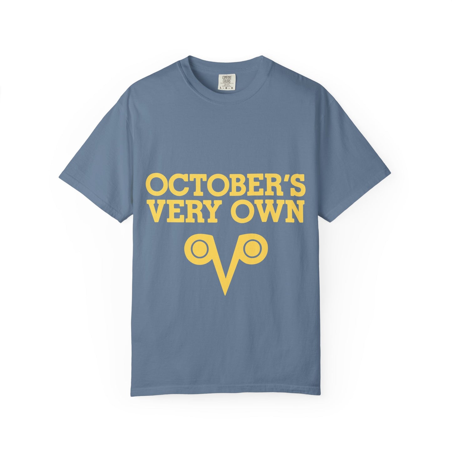 October’s Very Own Bold Logo Dyed Tshirt Printify