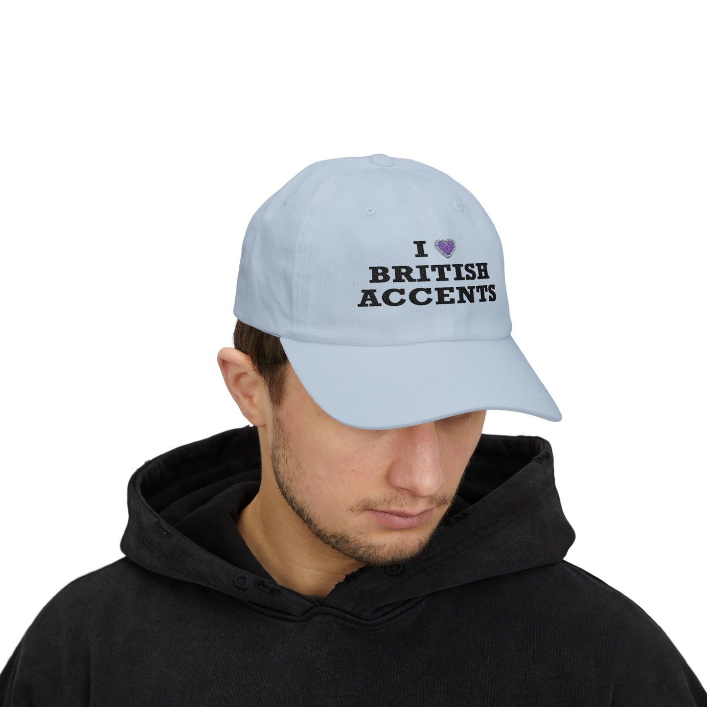 I Love British Accents Classic Dad Cap Printify