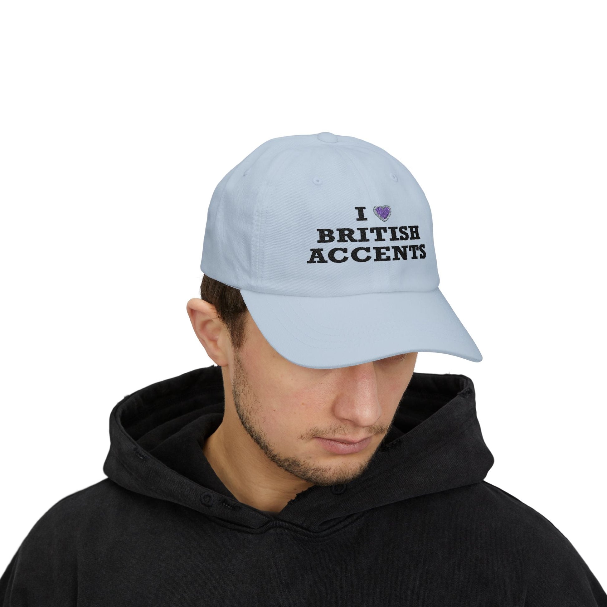 I Love British Accents Classic Dad Cap Printify