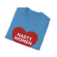Nasty Women Heart - Unisex Softstyle T-shirt Printify