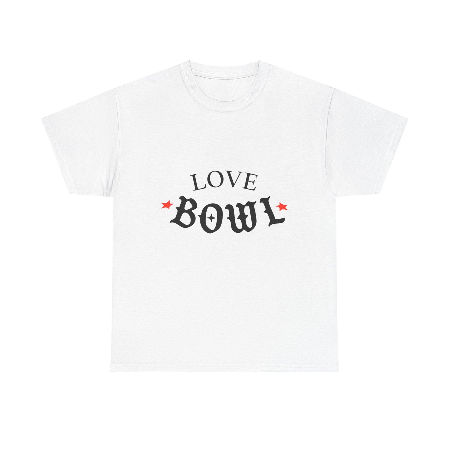 Love Bowl Retro Unisex Heavy Cotton Tee - snazzymerch