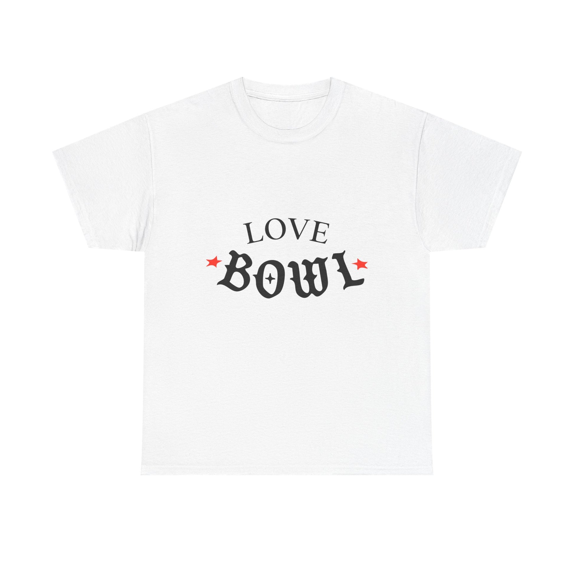 Love Bowl Retro Unisex Heavy Cotton Tee - snazzymerch