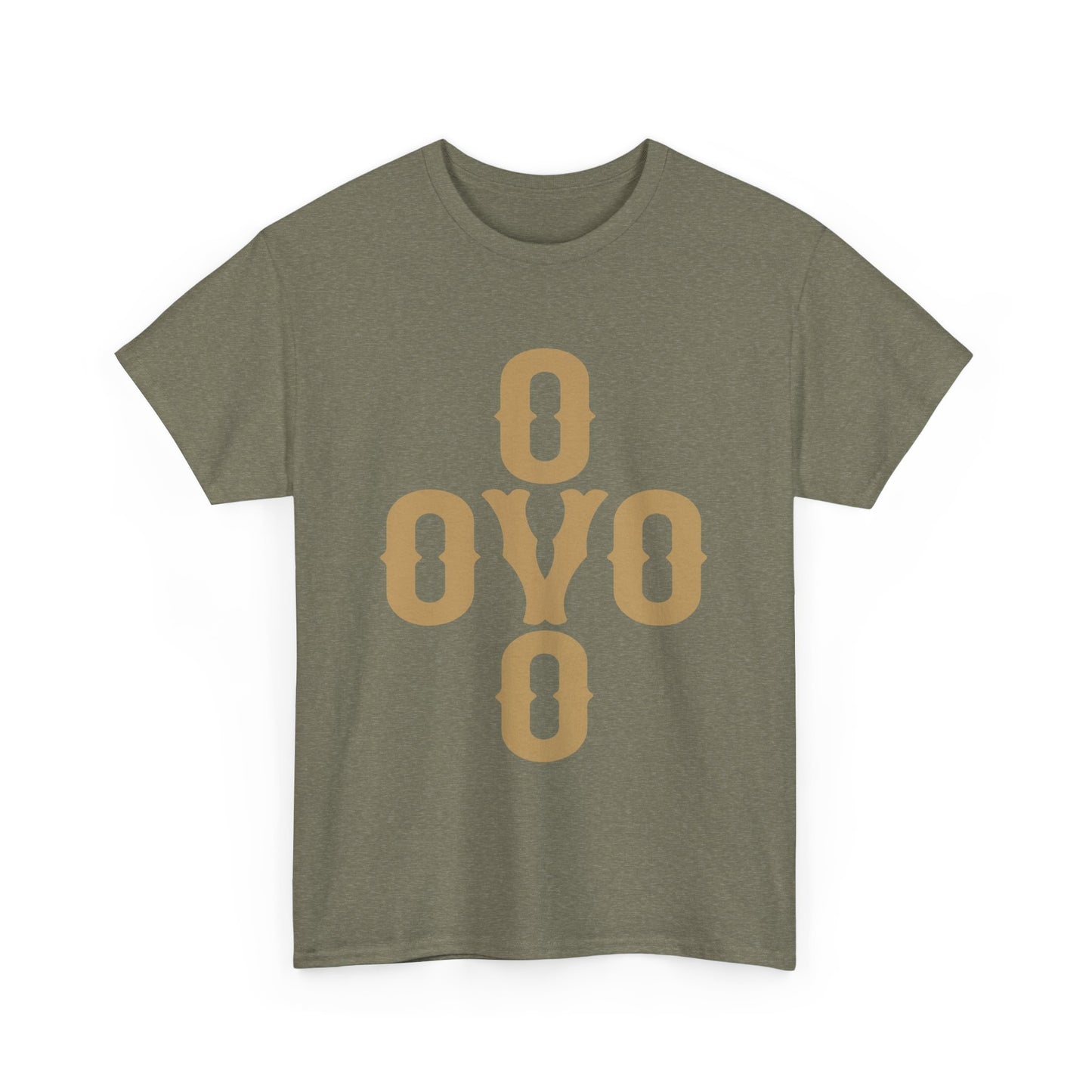 OVO Monogram Stack Heavy Cotton Tee Printify