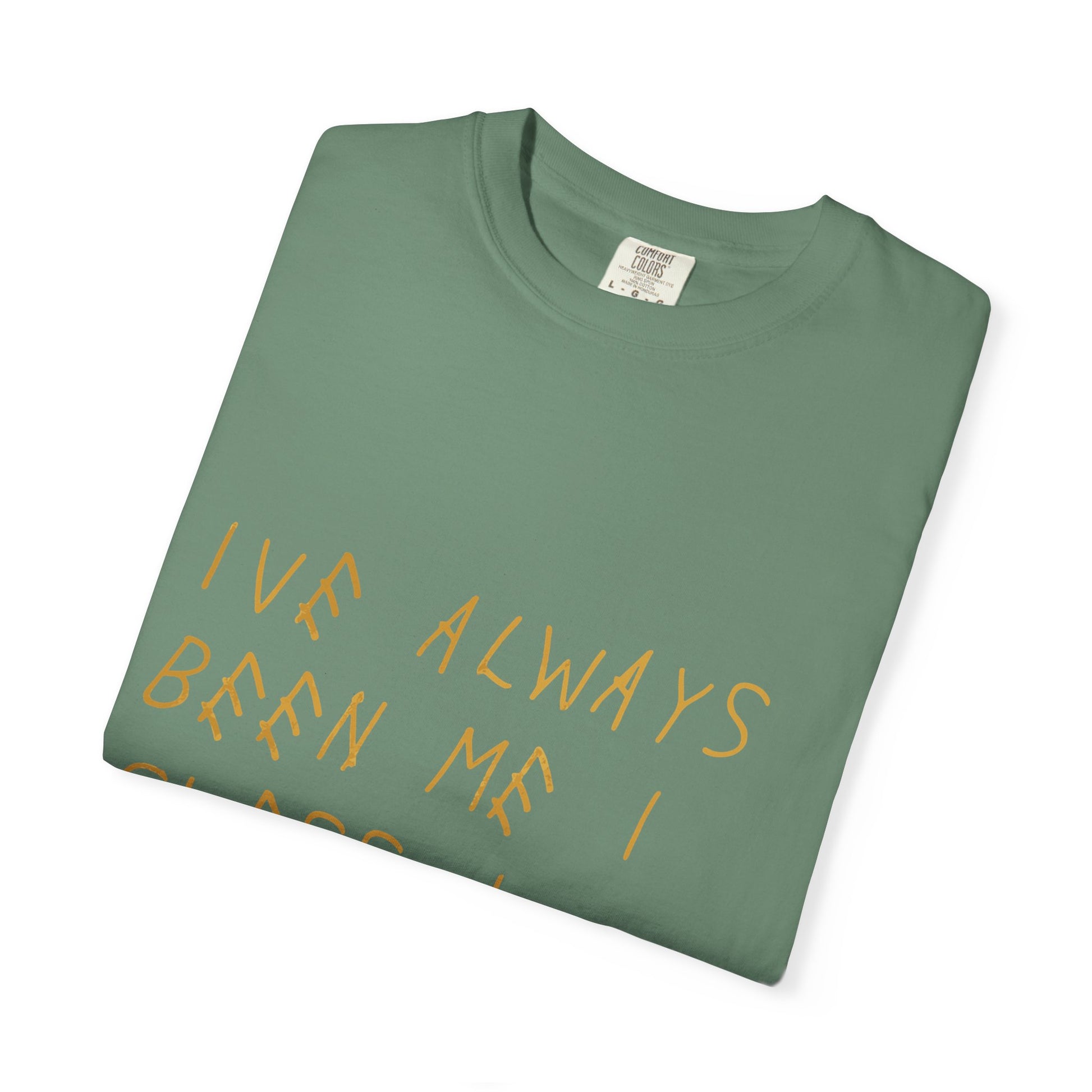 Know Myself Lyric Script Dyed Tshirt Printify
