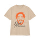 Unisex Garment-Dyed Drop-Shoulder T-Shirt – Post Malone Name Design with Picture Printify