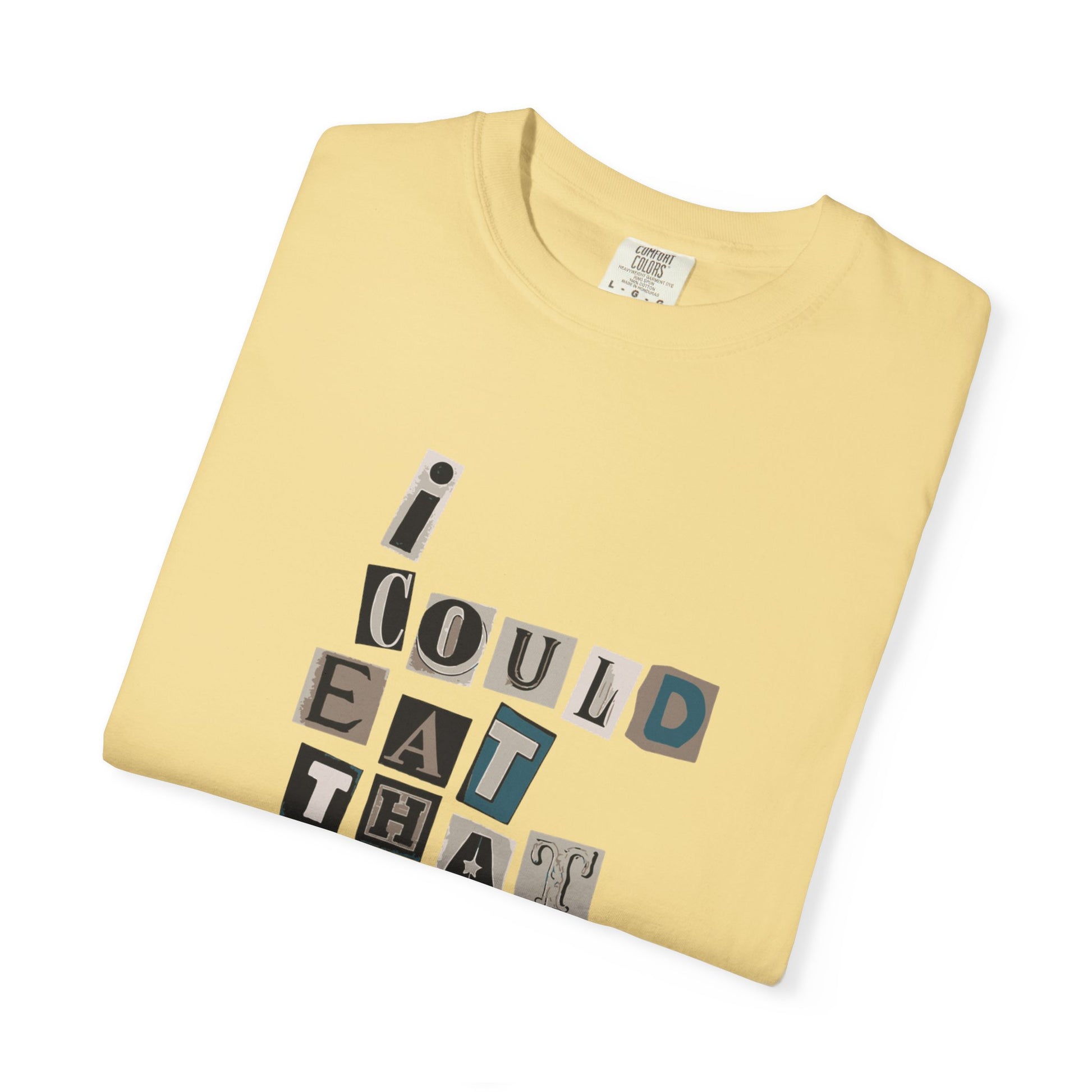 Billie Eilish Inspired Dyed T-shirt – Mixed Message Collage Edition Printify