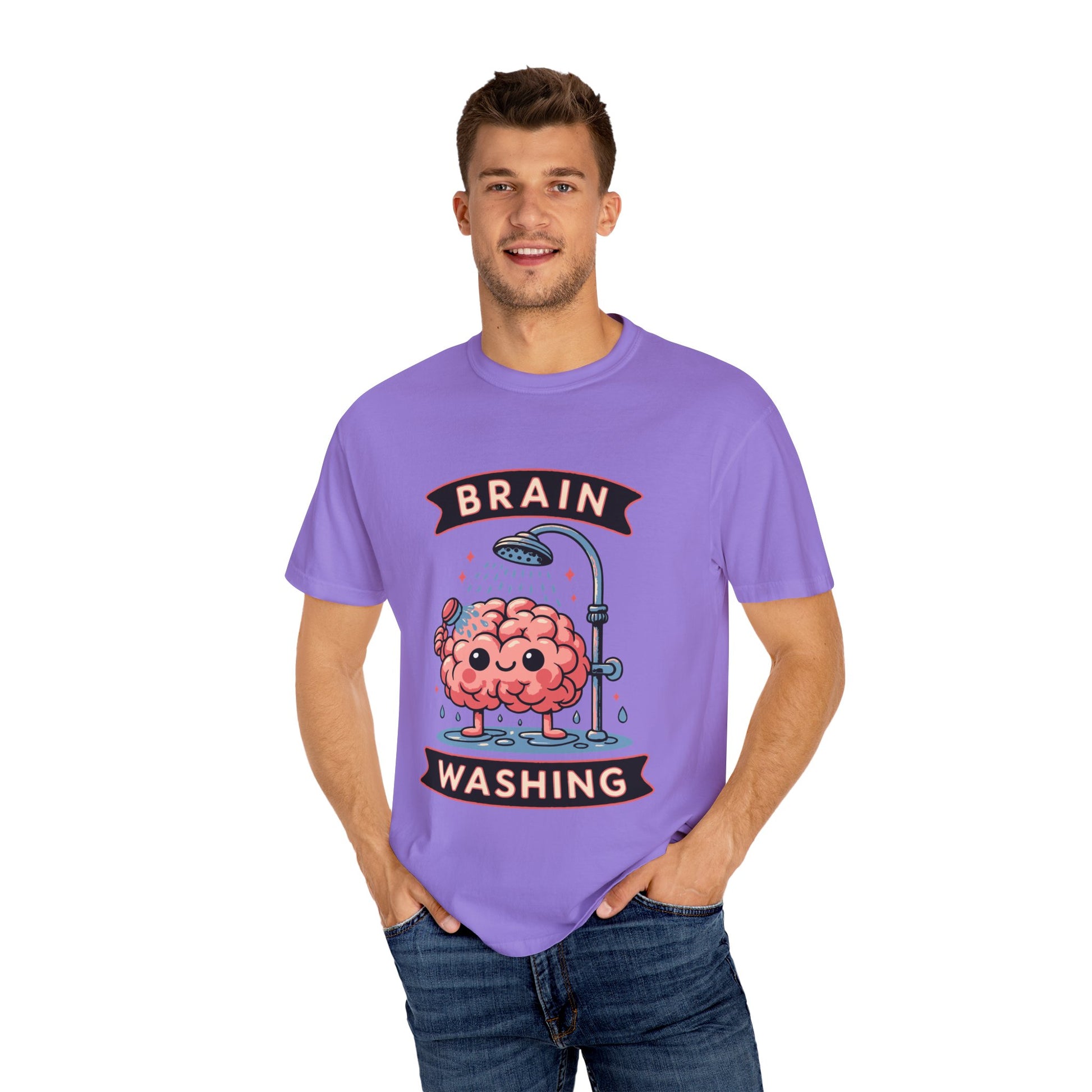 Snazzy Brain Washing Dyed Tee | Vintage Comfort