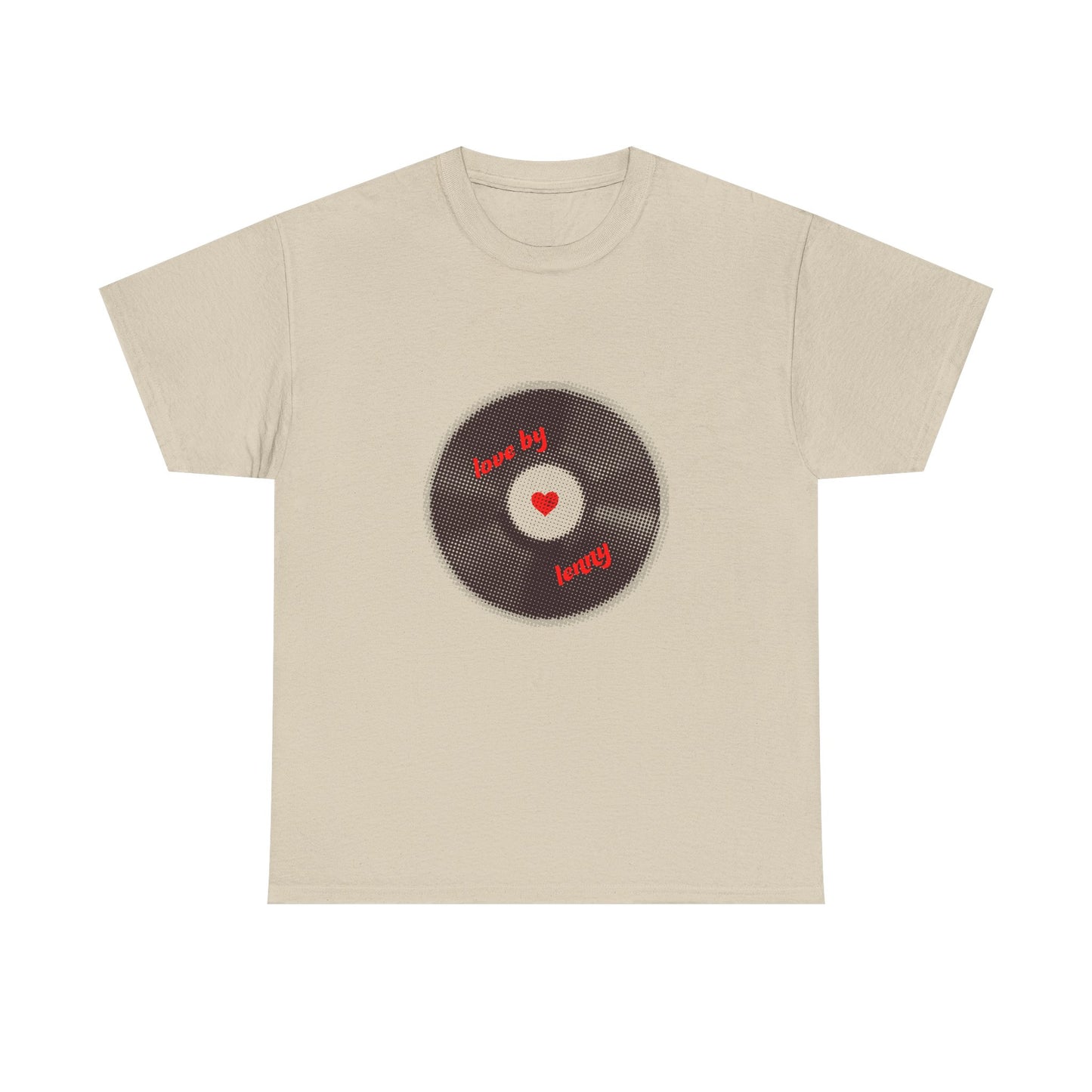 Vinyl Love Spin Unisex Heavy cotton tee Printify