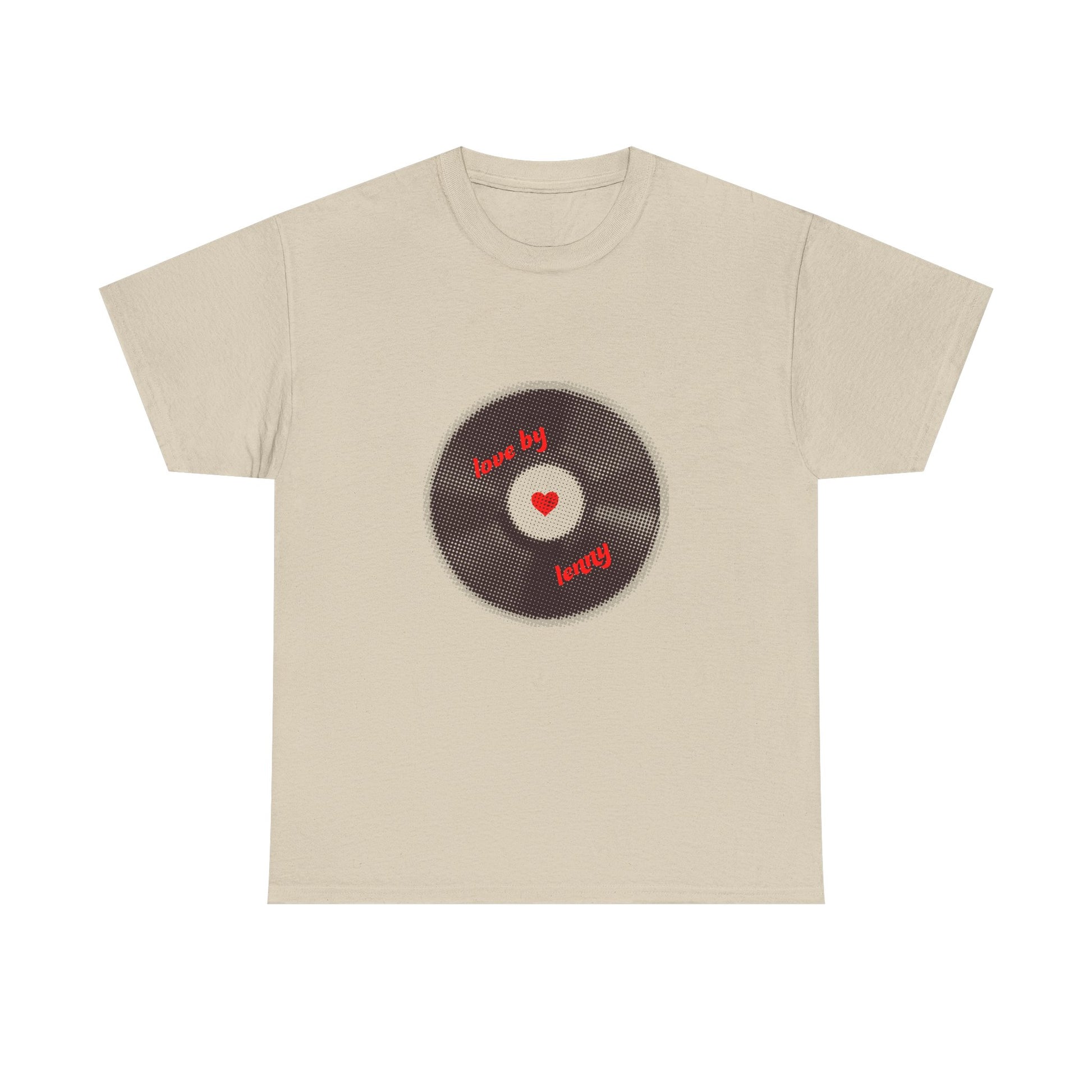 Vinyl Love Spin Unisex Heavy cotton tee Printify