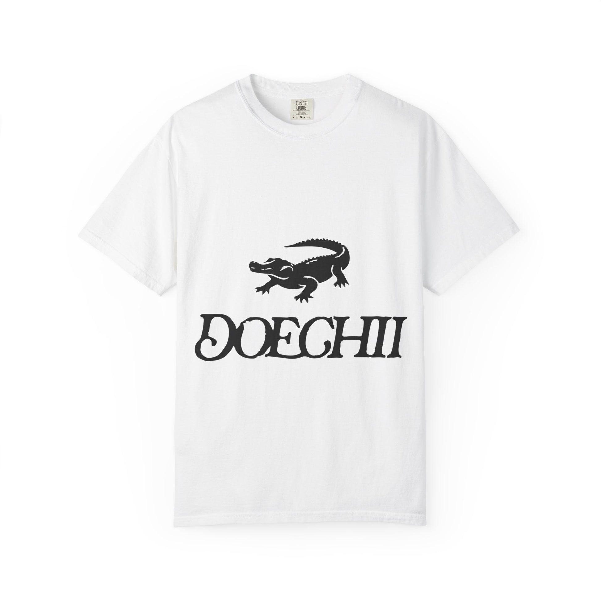 Red Typography Unisex Garment-Dyed T-shirt - snazzymerch