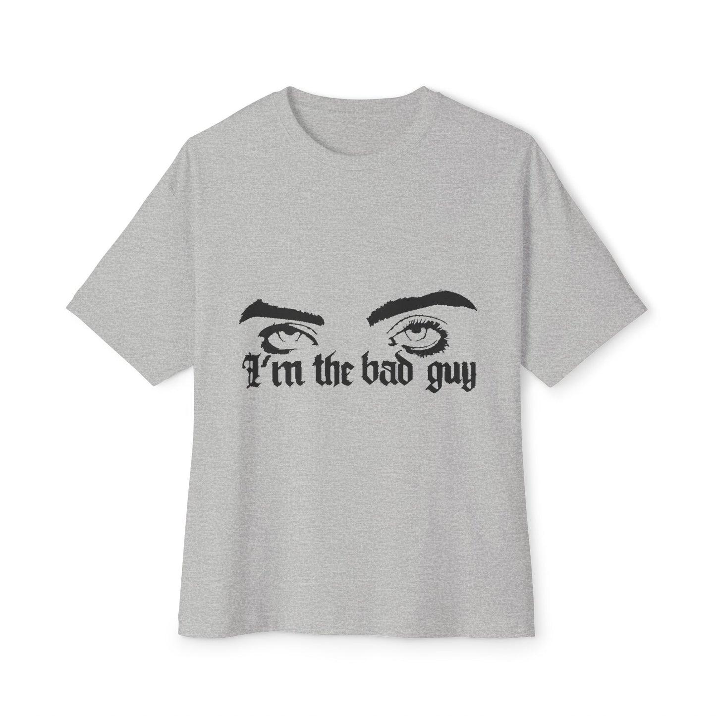 Billie Eilish Inspired Oversized T-Shirt – Eyes & Shadows Gothic Edition Printify