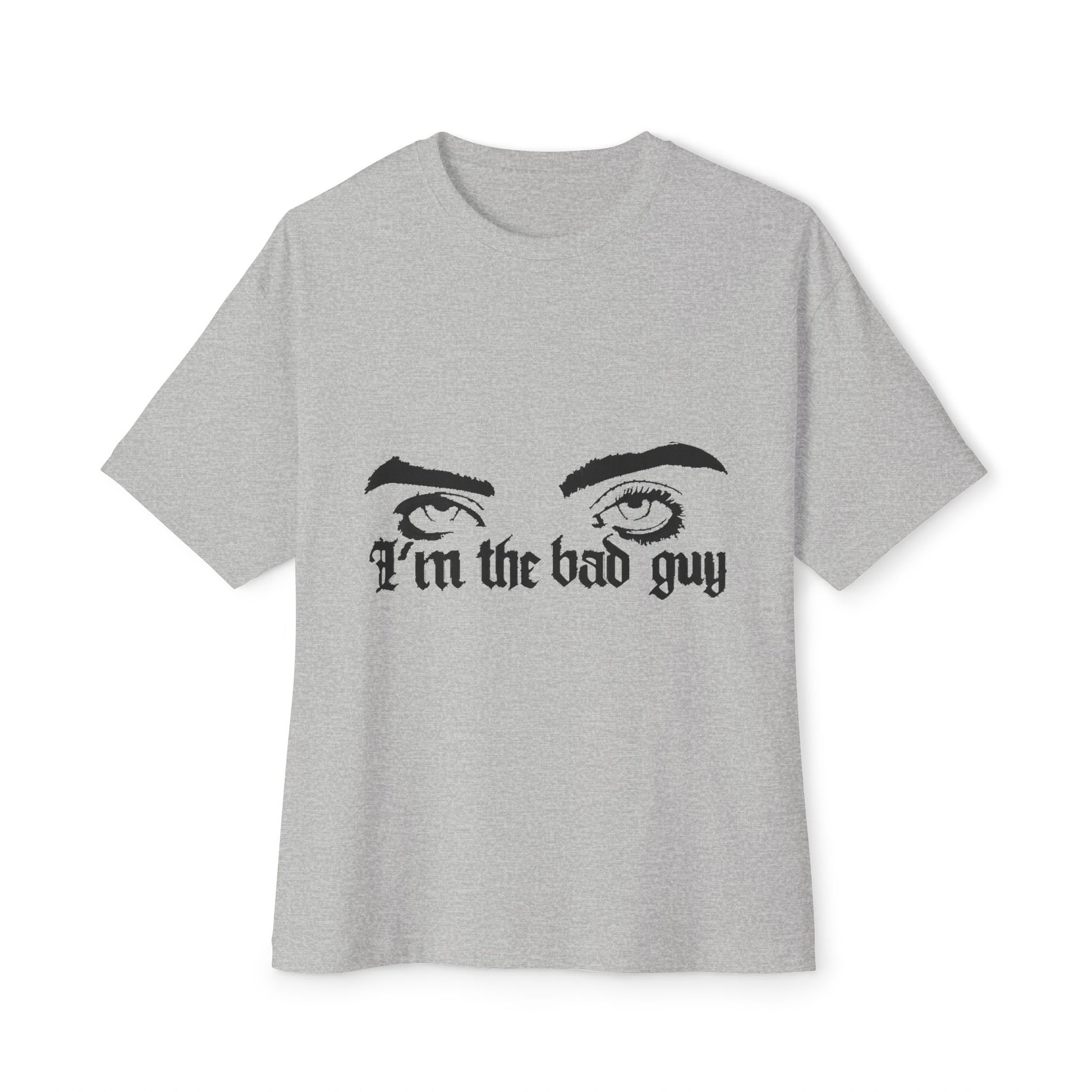 Billie Eilish Inspired Oversized T-Shirt – Eyes & Shadows Gothic Edition Printify