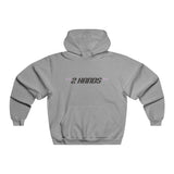 Groovy Retro Men's NUBLEND® Hooded Sweatshirt - snazzymerch